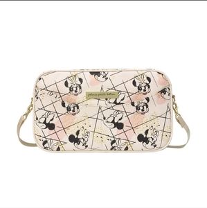 Petunia Pickle Bottom Compainion Diaper Clutch- Shimmery Minnie Mouse